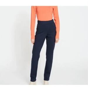 Universal Standard Pull On Bootcut Ponte Pants 4XS 00 0 2XS NWT Trousers Blue